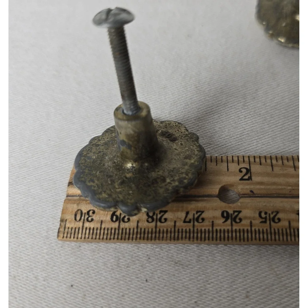 Amerock Provincial Drawer Cabinet Pulls Handles‎ Metal R.D.C.A. 1960 Set Of 5
